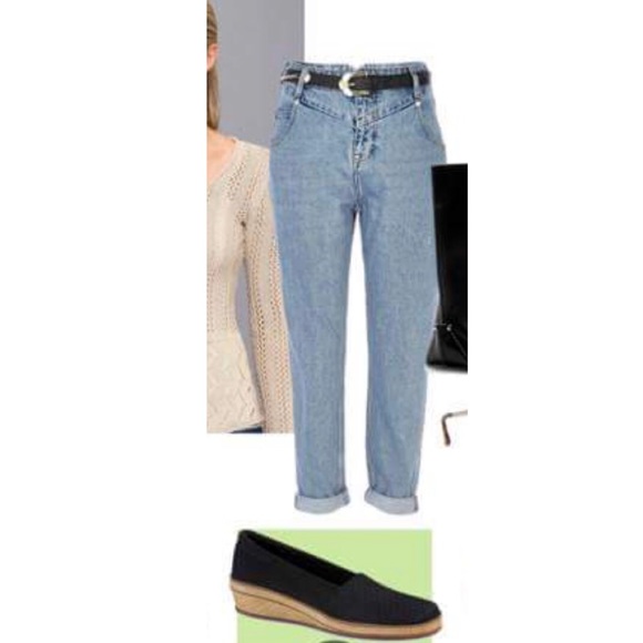 Black Textile Cotton Espadrille Wedge Flats - Picture 4 of 8